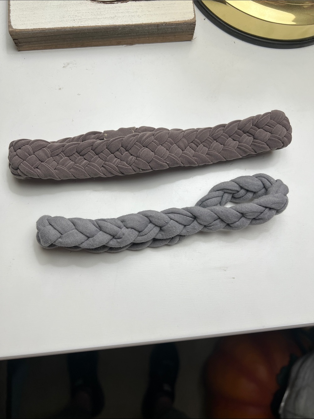 Stretchy Gray Headbands (set of 2)